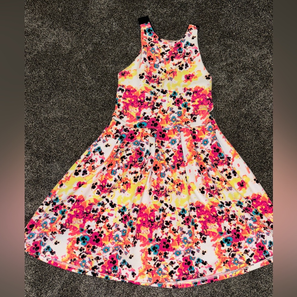 Multi color mini dress